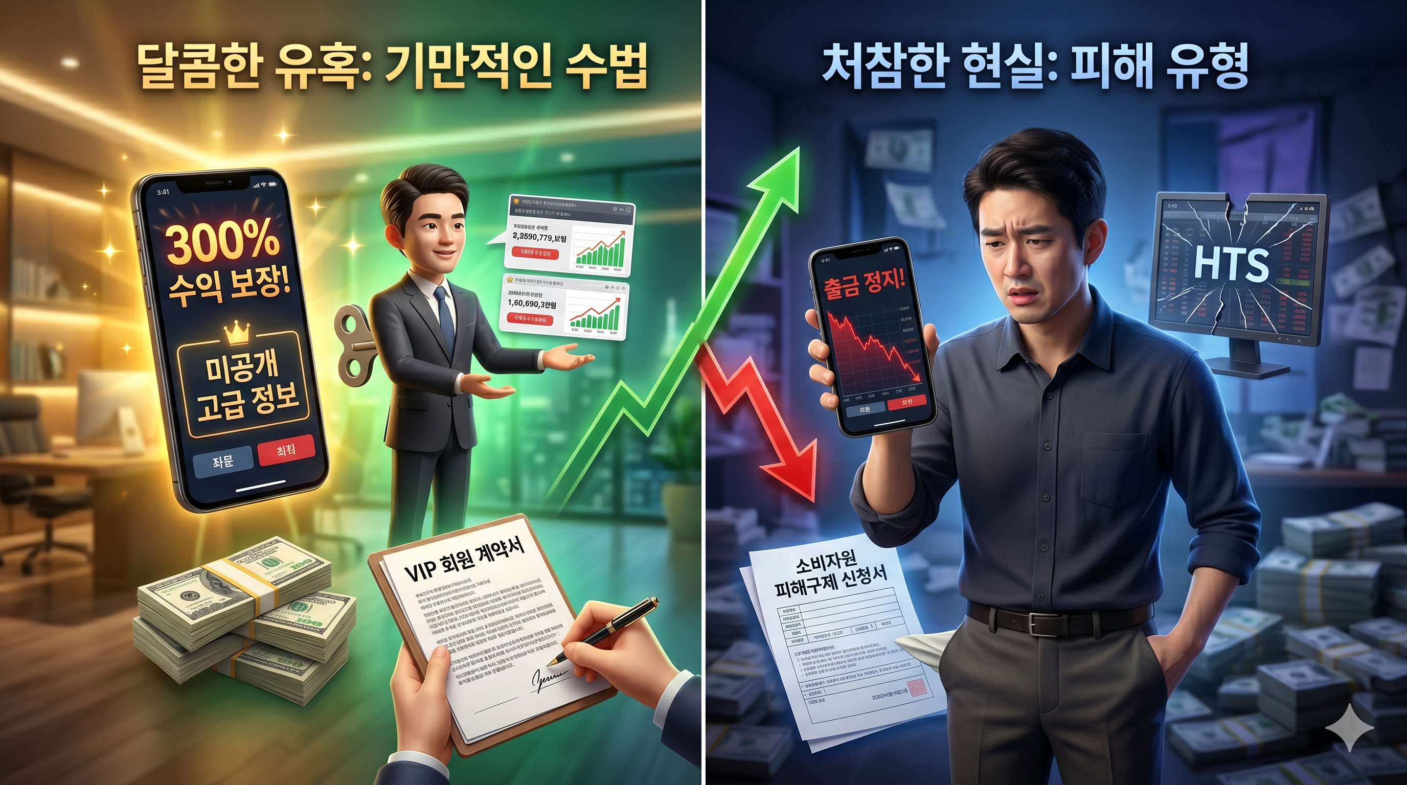 주식리딩방 사기, 대표적인 수법과 피해 유형