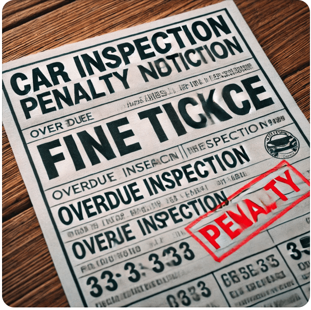 자동차 검사 과태료 검사기간 조회 2