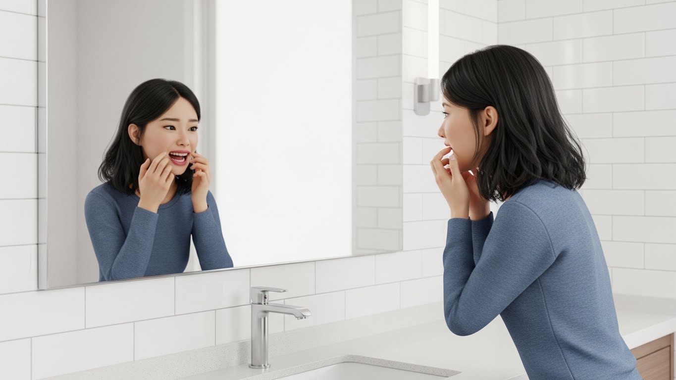 교정부작용, 중심선맞추기