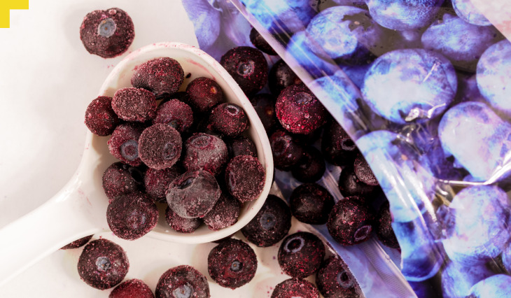 냉동 블루베리 먹는 방법