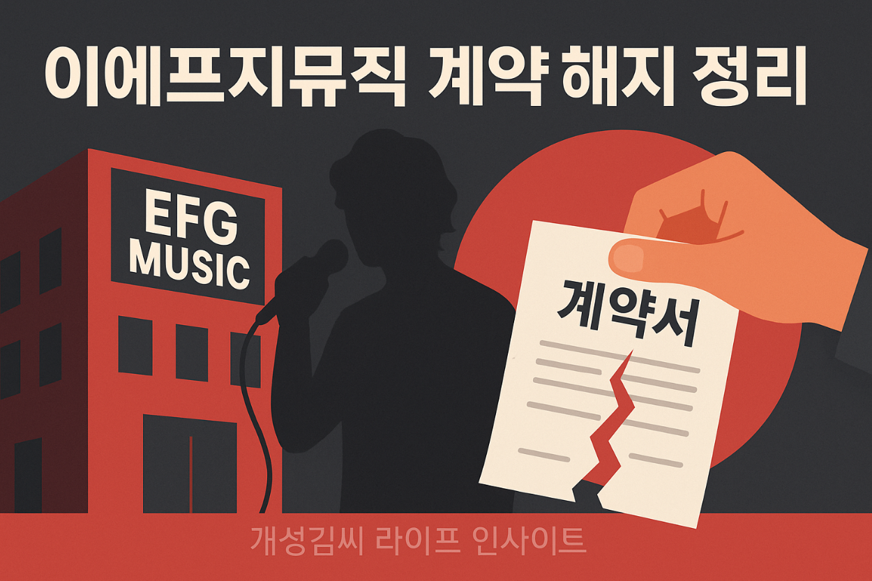 이에프지뮤직,계약해지,이호테우,나나,하이잭,소속사폐업,소속연예인,소속사논란