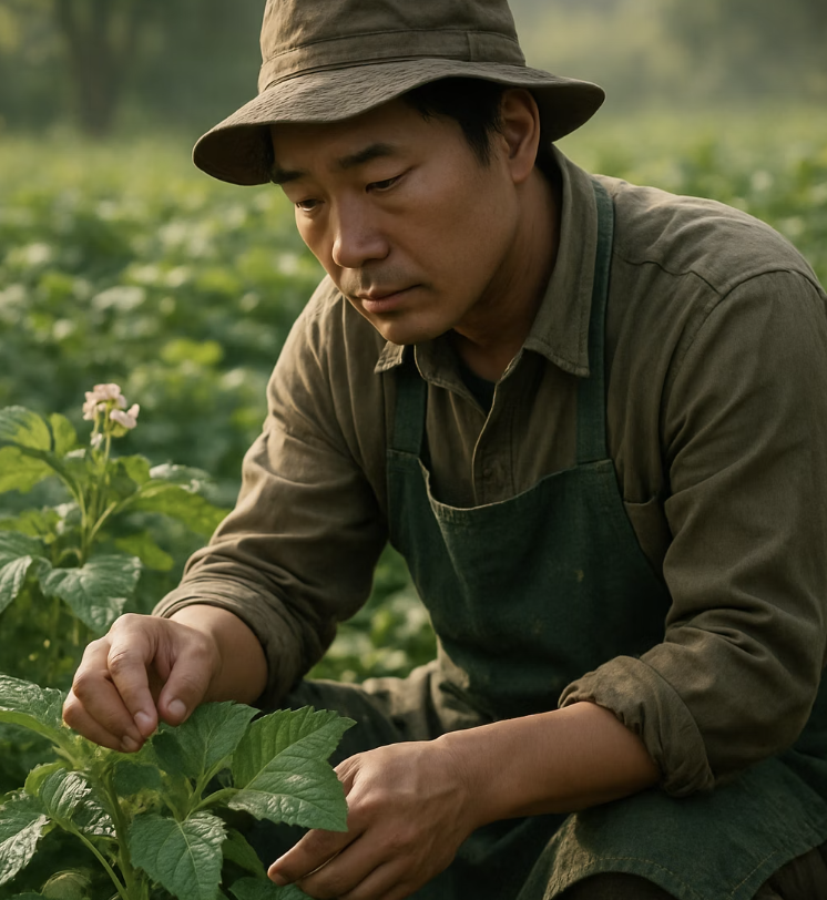 가을 씨감자 심는 시기, 8월을 놓치면 1년을 기다려요!