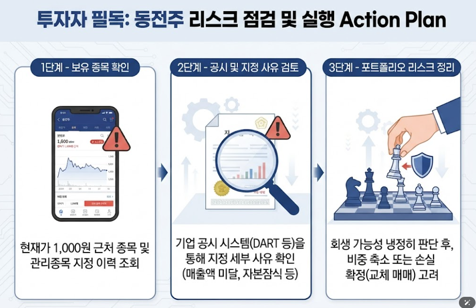 동전주 상장폐지 절차