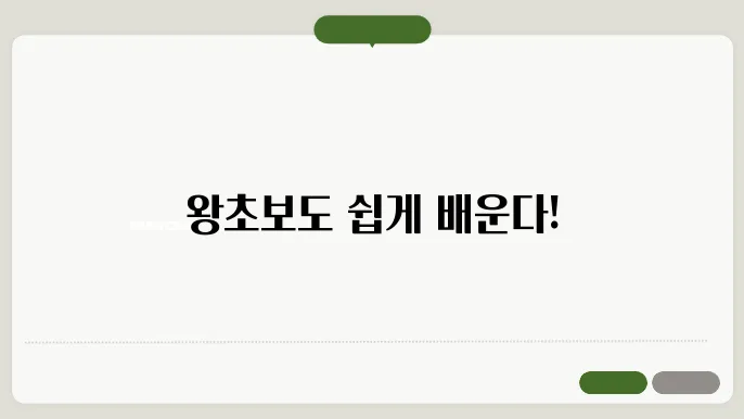 왕초보영어 정보 총정리