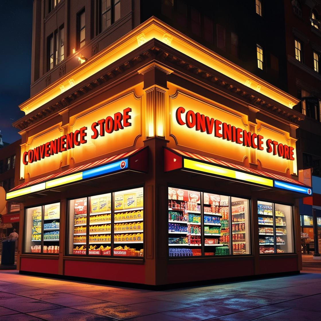 마트 건물 이미지