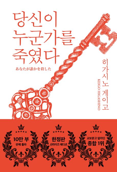 히가시노 게이고의 당신이 누군가를 죽였다 책표지 사진