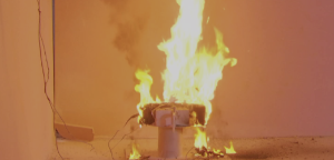 리튬배터리 화재실험