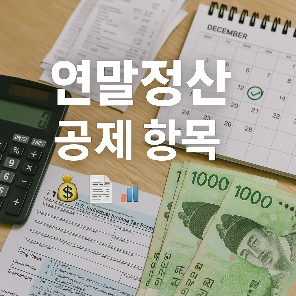 연말정산 환급금이 적은 충격적인 이유