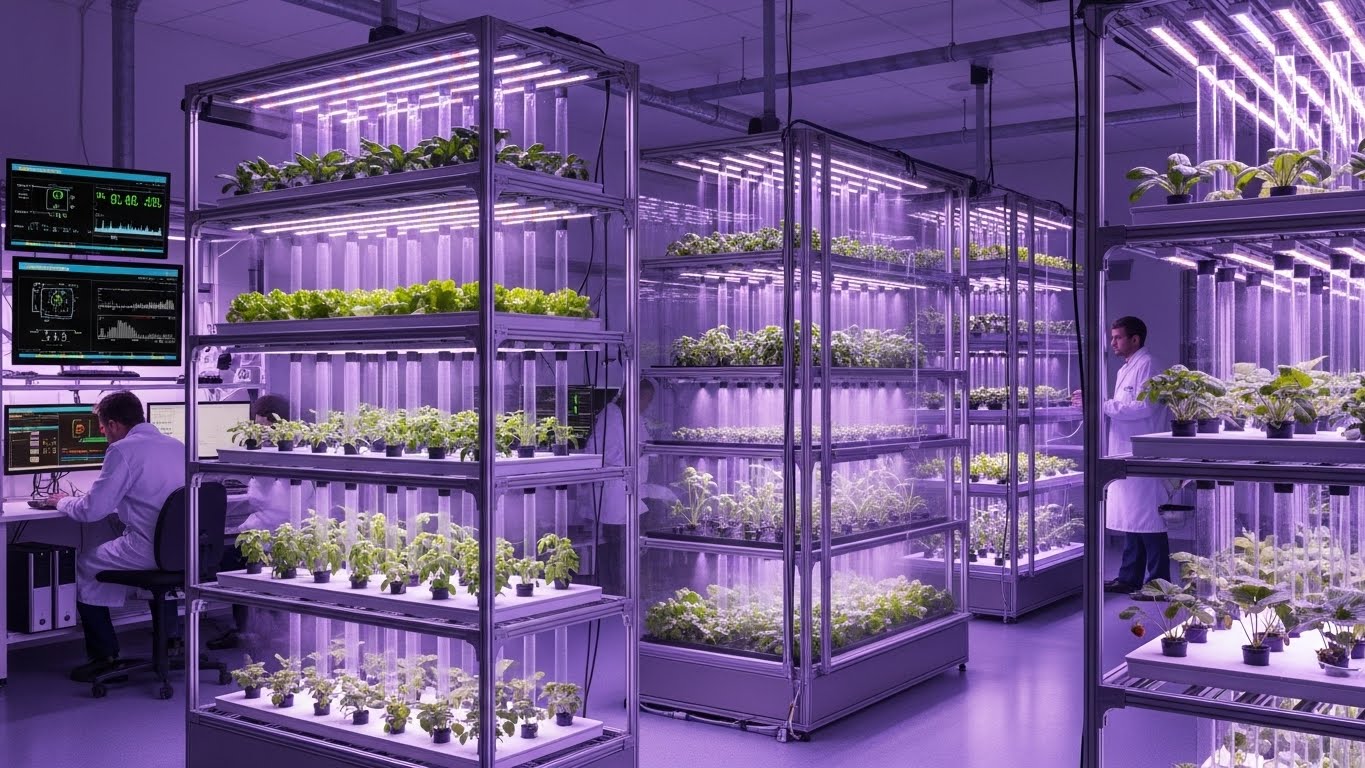 실험실용 에어로포닉스 구조