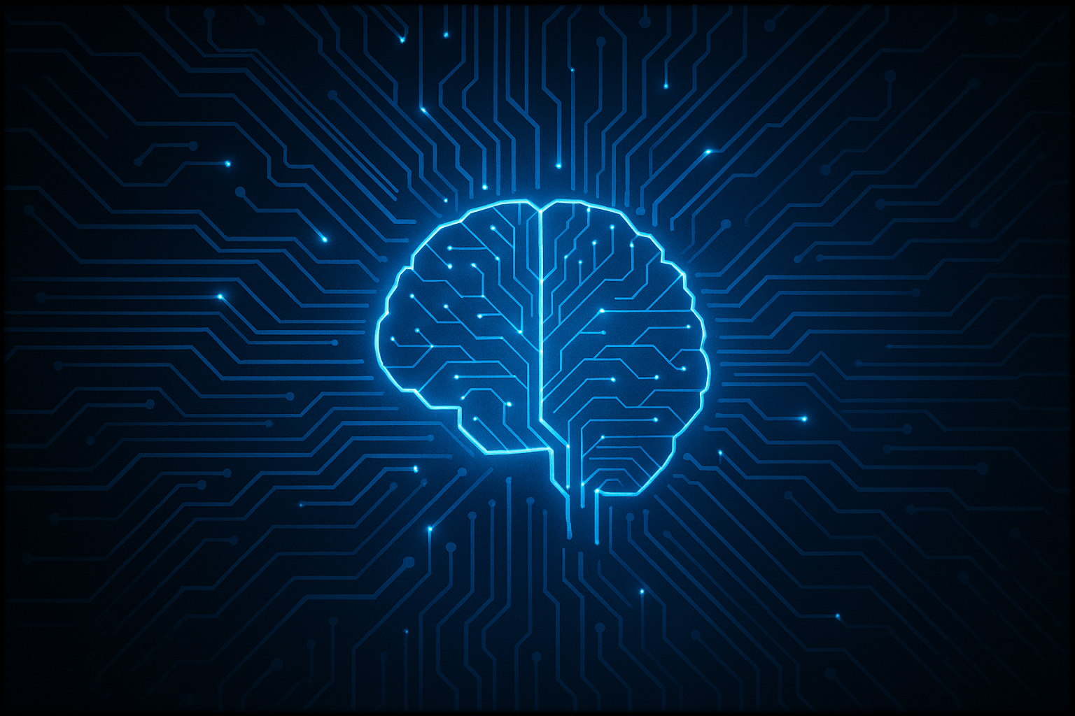 AI를 형상화한 이미지