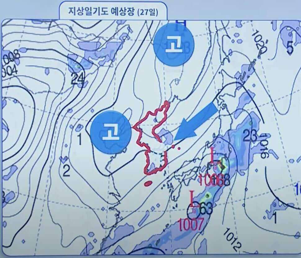 기압계 전망