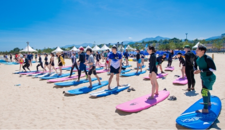 고성 삼포해변 서핑축제 사진