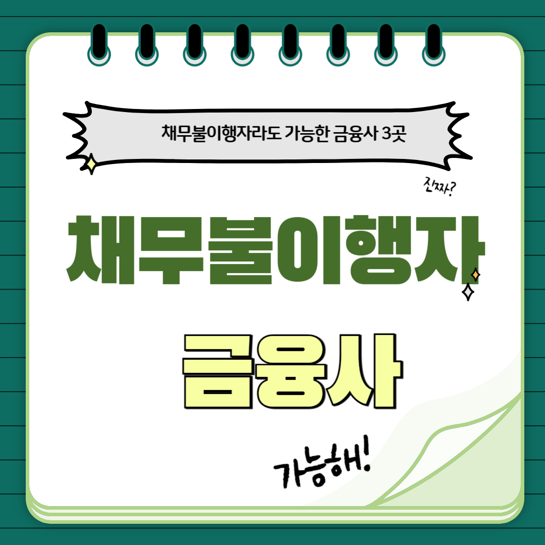 채무불이행자 가능