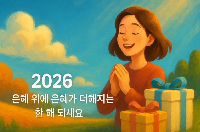 2026 새해 기독교 짧은 인사말