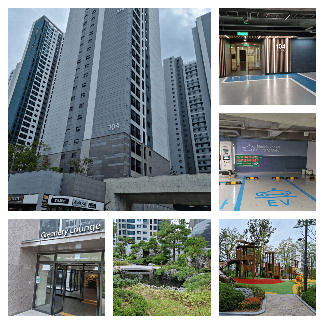 화명 푸르지오 헤리센트 외부모습