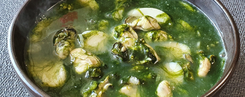 매생이 굴떡국1