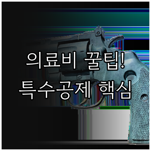 의료비 공제 기준 쉽게 이해하기 제외..