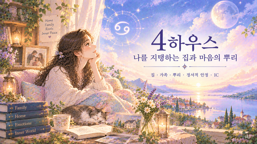 4 하우스 ❘ 나를 지탱하는 집과 마음의 뿌리