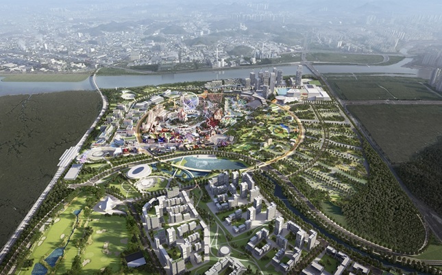 신세계 화성국제테마파크 조감도