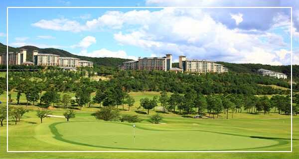 오크밸리cc전경