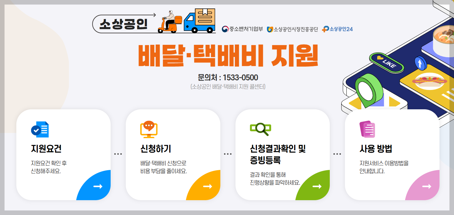 배달 택배비 지원