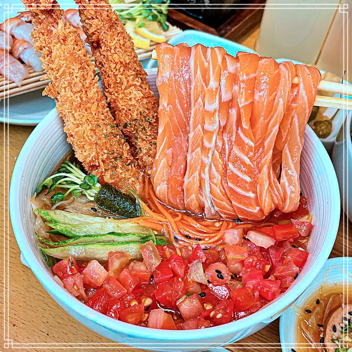 생방송 투데이 서울숲, 성수, 뚝섬 토마토 연어 국수, 대게 딱지장 맛집
