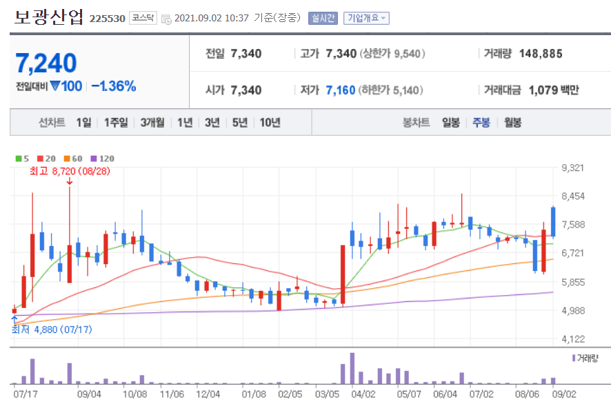 홍준표 관련주 대장주