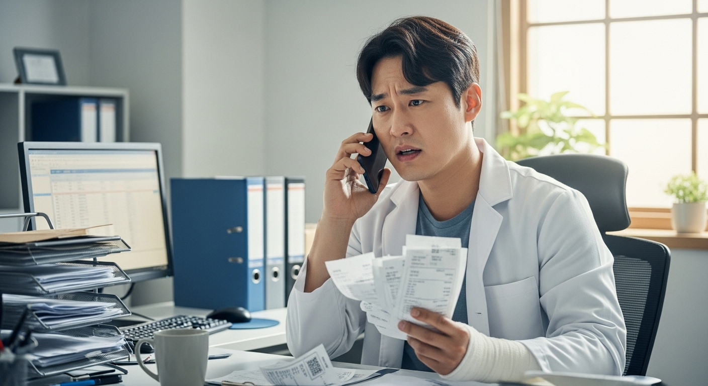 교통사고, 대인접수, 보험 지연