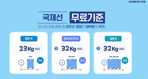 수하물 규정