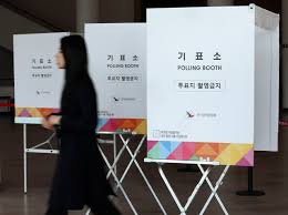  2025 대통령선거 투표소-기표