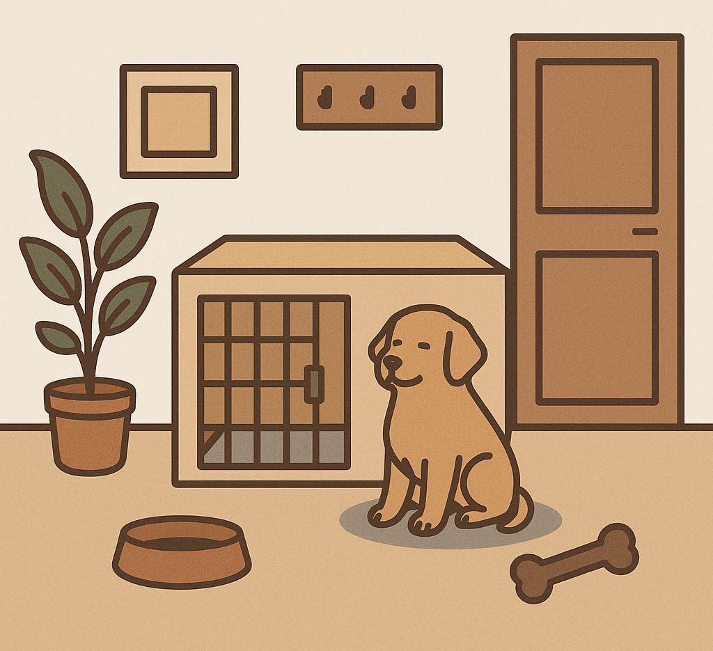 강아지 환경 사진