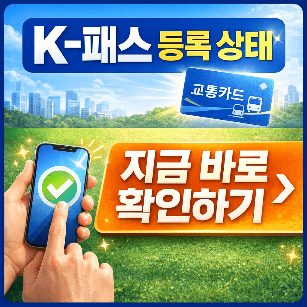 K-패스 등록 상태 확인 방법-썸네일