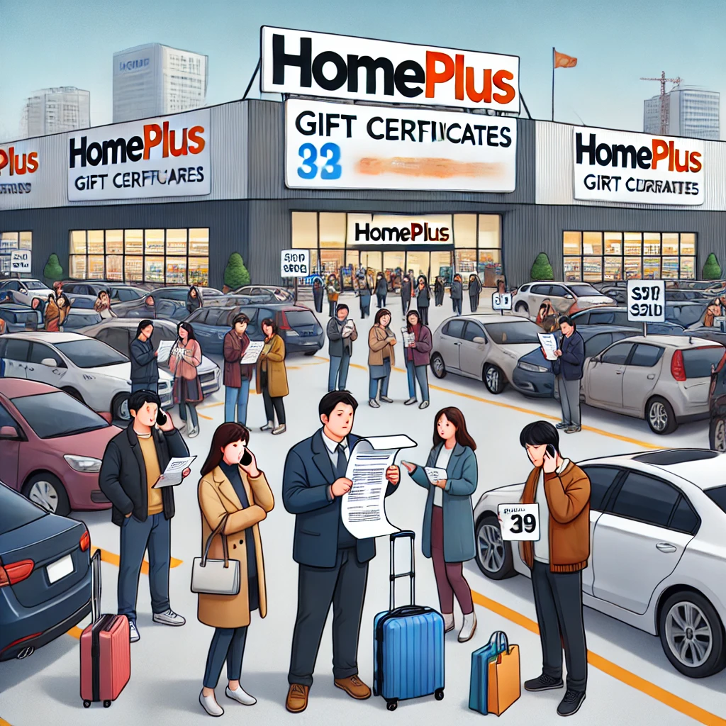 홈플러스 상품권 사태