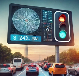 고속도로 교통상황안내표시판 그림