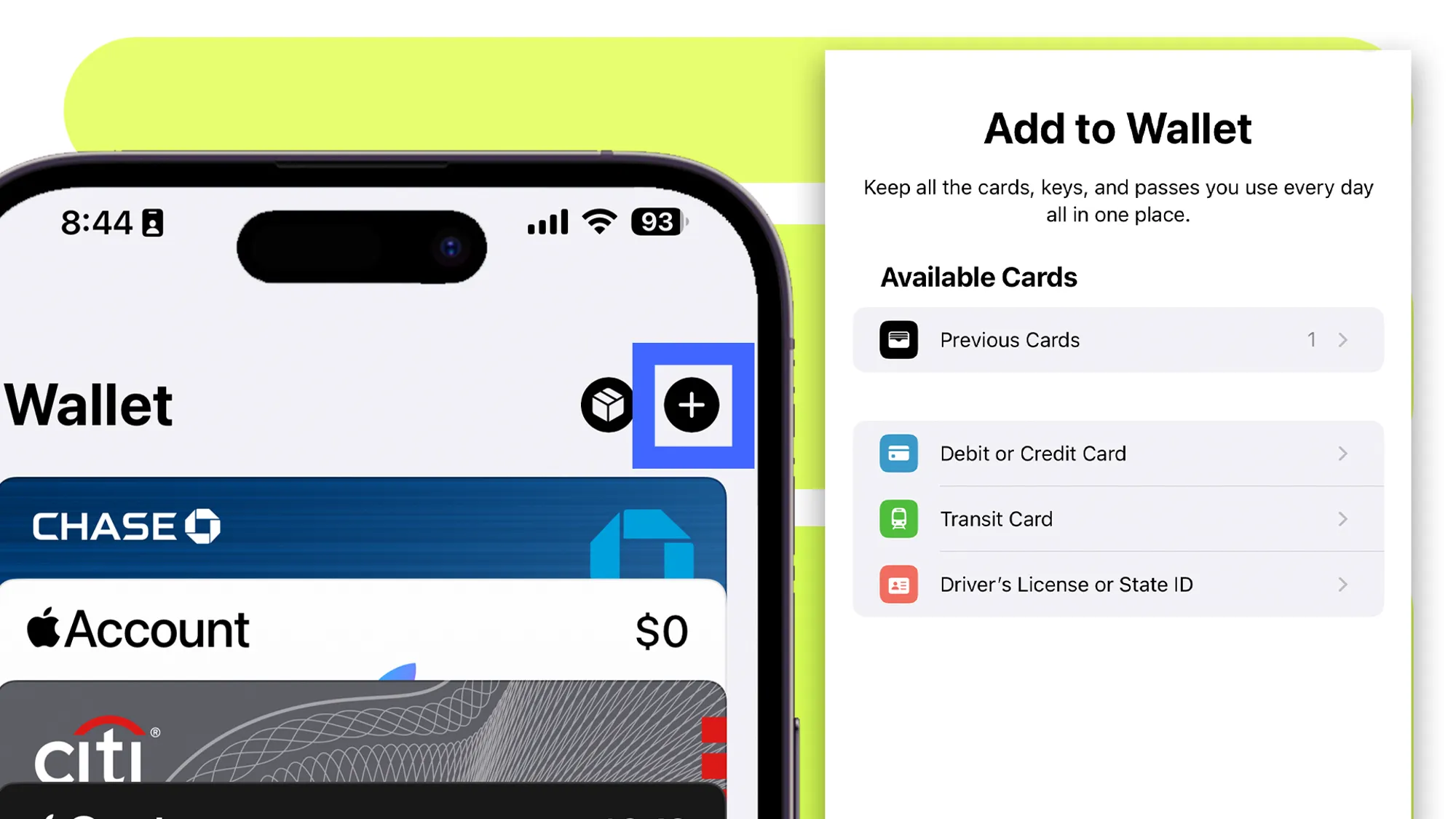 애플월렛에 신용카드 추가