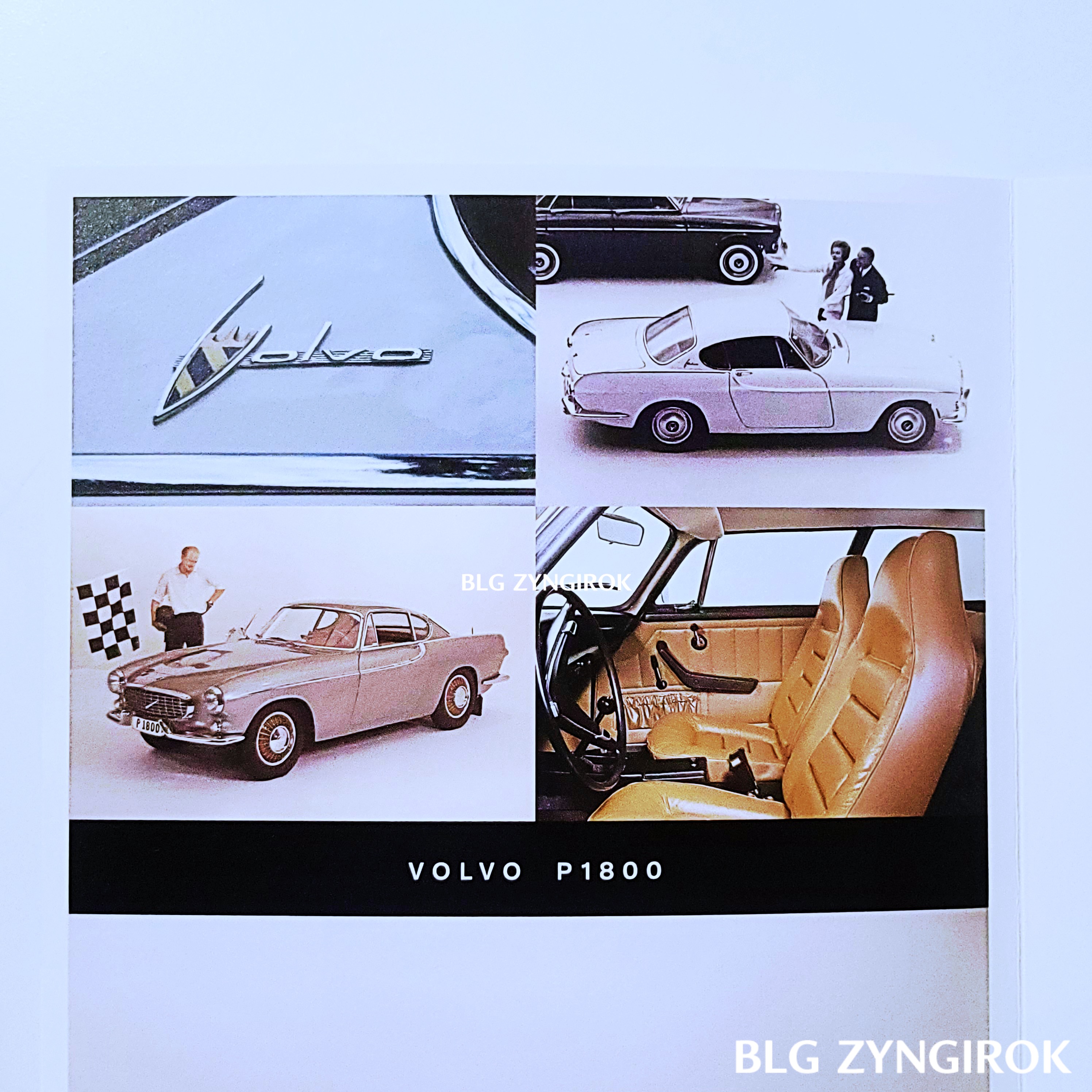 볼보 P1800 사진 모습이다.