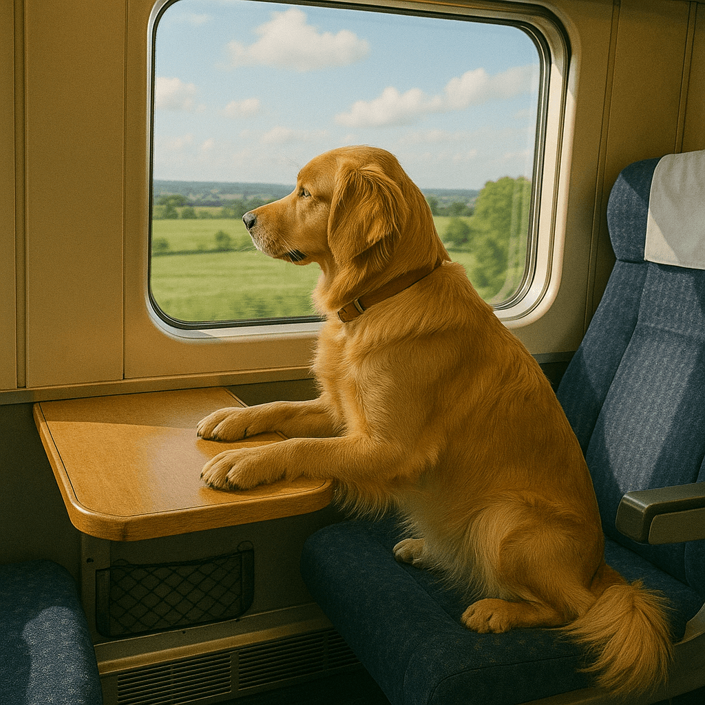 반려동물과 기차 여행 시 반드시 알아야 할 규칙과 안전 수칙