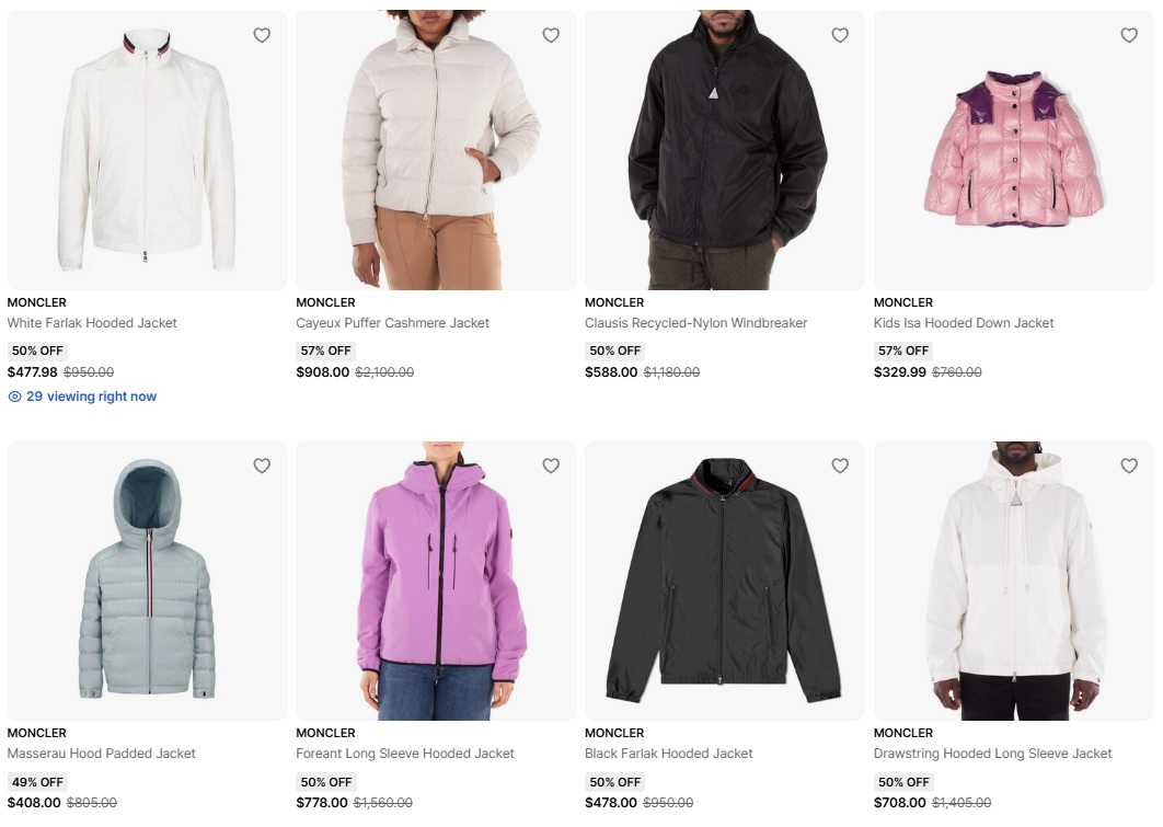 조마샵 몽클레어할인