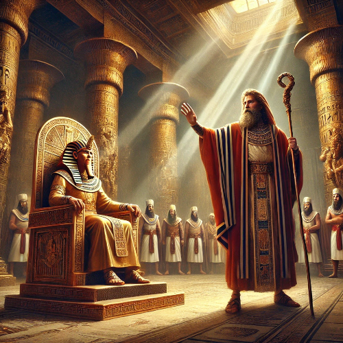 애굽 왕 바로 앞에서 이스라엘 민족의 해방을 선포