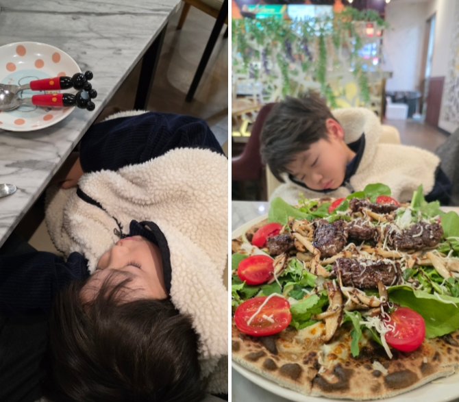 아이와 함께 치즈숲 화덕피자 &amp; 파스타 내돈내산