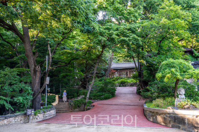 길상사 숲 공원 사진