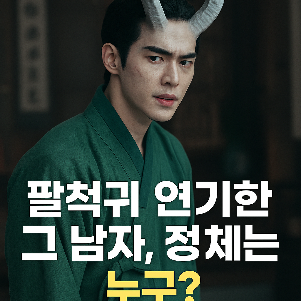 척귀 연기한 그 남자, 정체는 누구? 잘생긴 배우에 쏟아진 반응