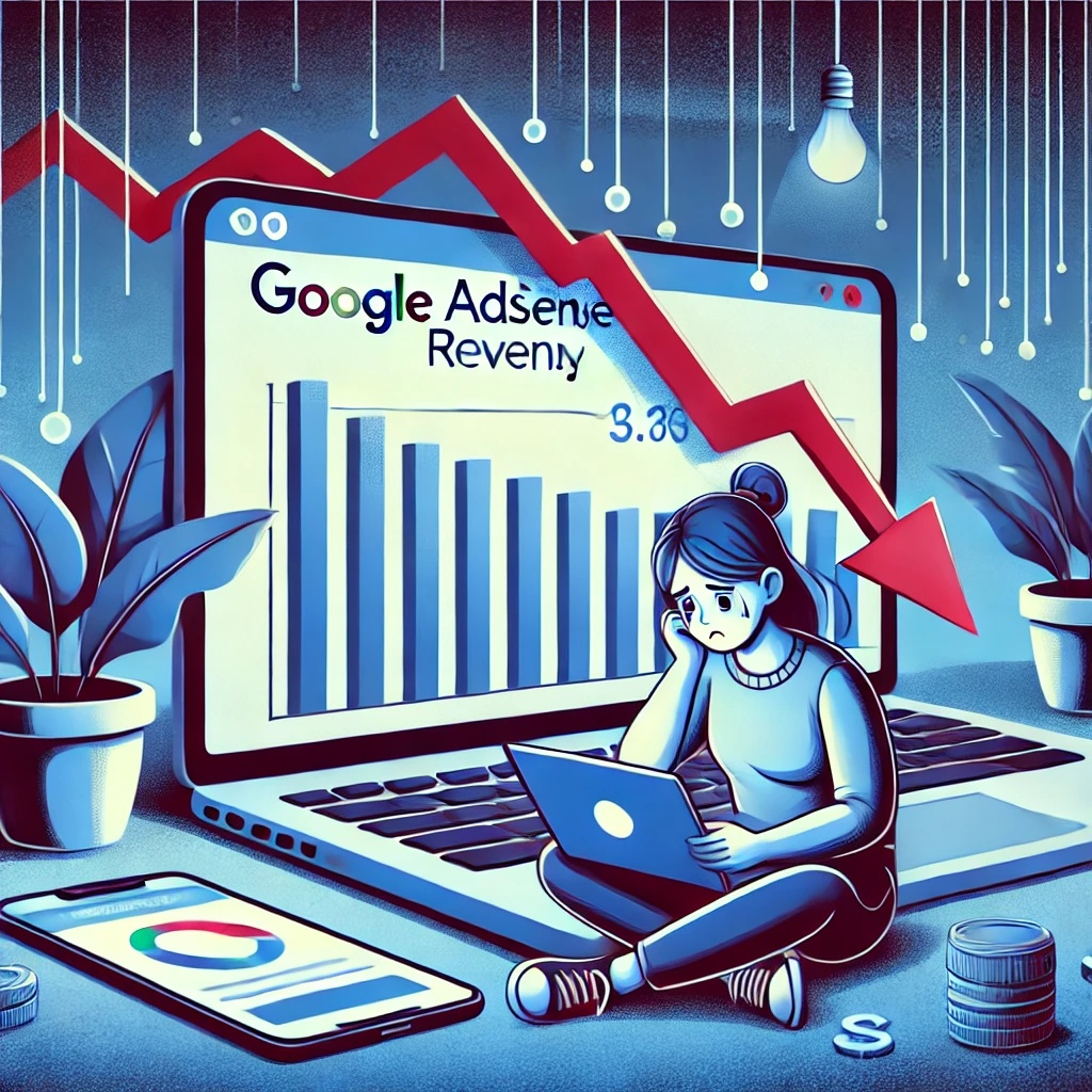 구글 에드센스 수익이 줄어든 이유와 해결책