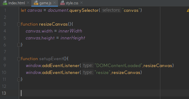 [웹 게임 개발] 핑퐁 - 화면 만들기 - 5