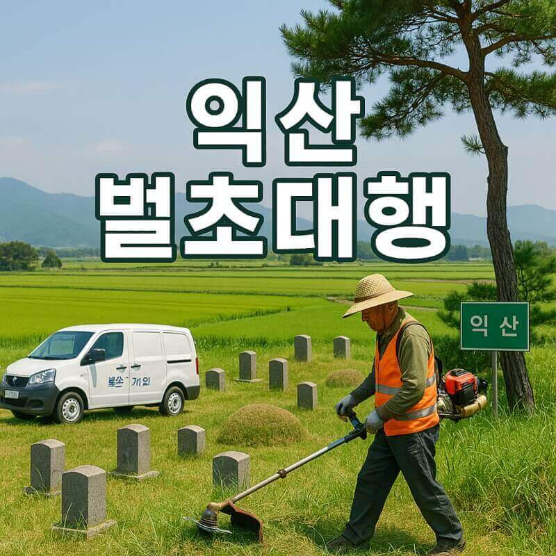 익산 벌초대행 다온그룹 산림조합과 민간 전문업체 비교 관련사진