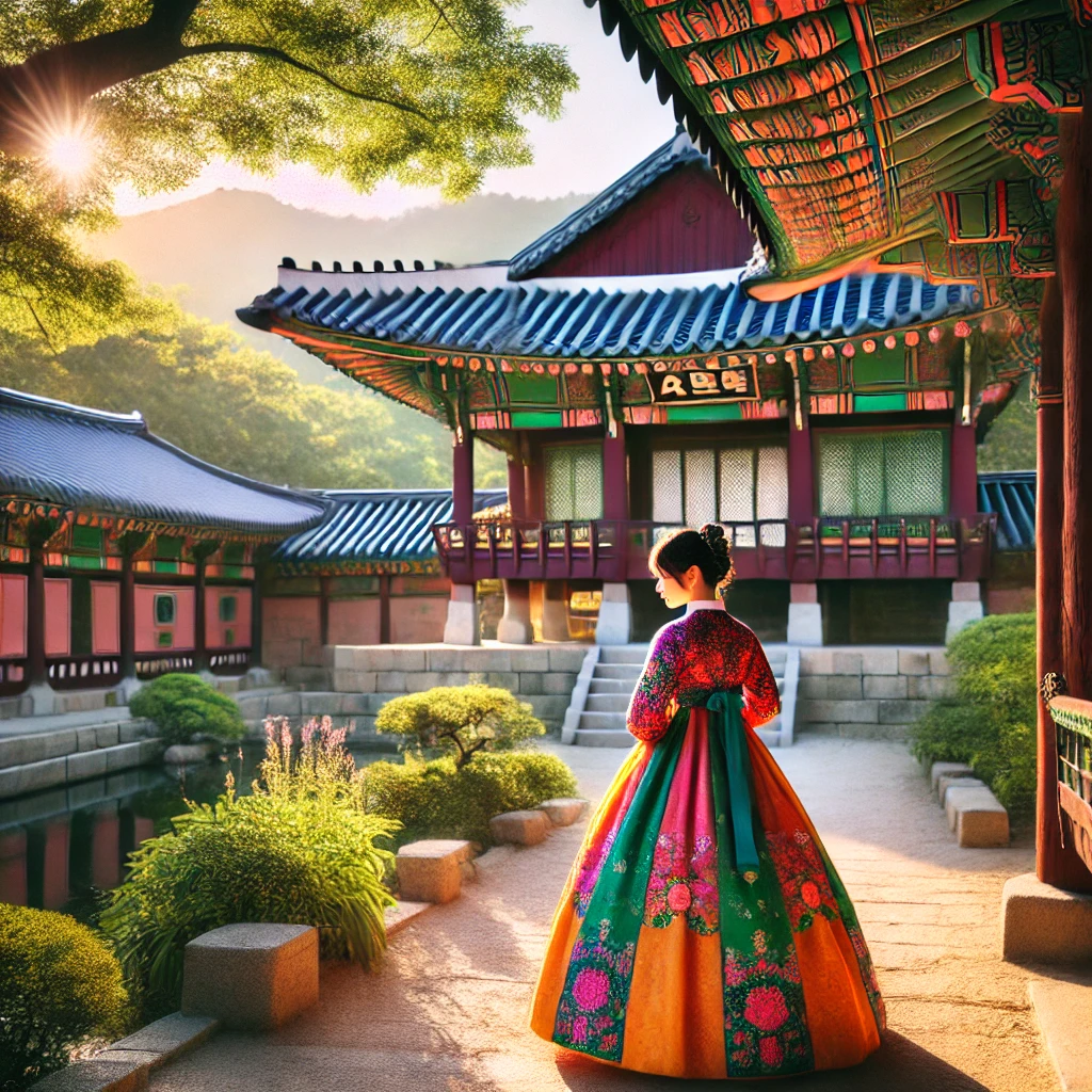 한복 촬영의 핵심: 조명의 활용