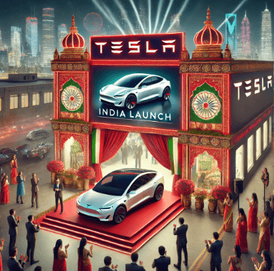 테슬라, 인도 진출