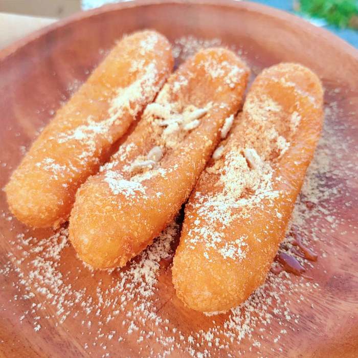 김창옥 콩물도넛 조청콩도넛 인절미라떼 강릉 주문진 도깨비시장 맛집