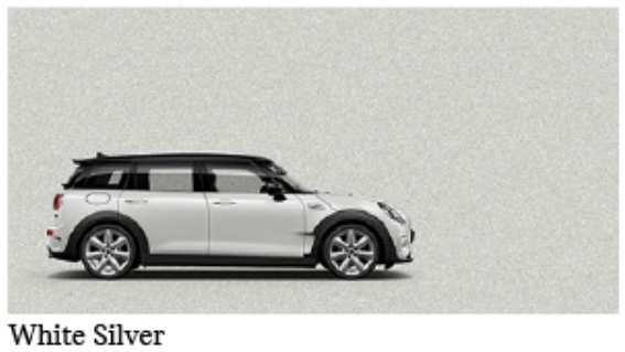미니 클럽맨 색상코드 hite Silver ( 색상코드 :&nbsp; A62)