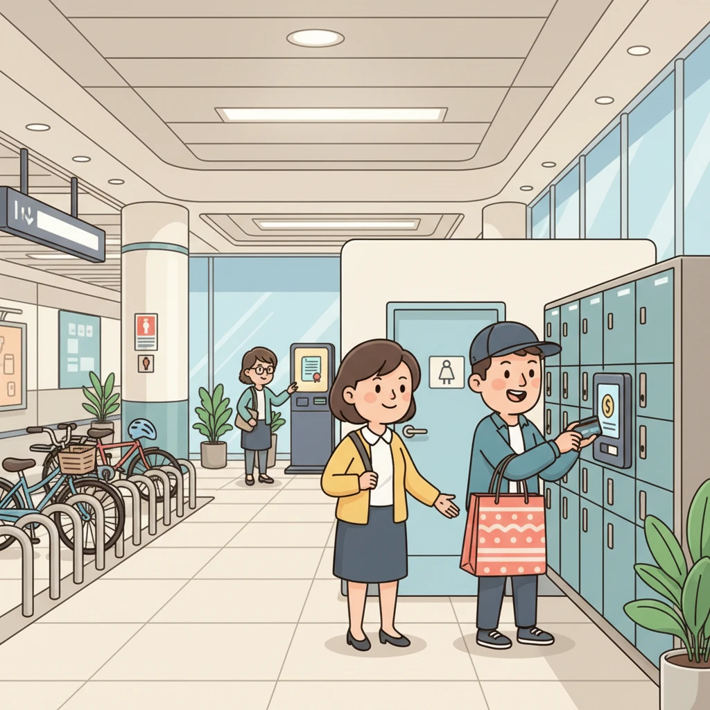 신중동역 7호선 열차 시간표 및 출구..